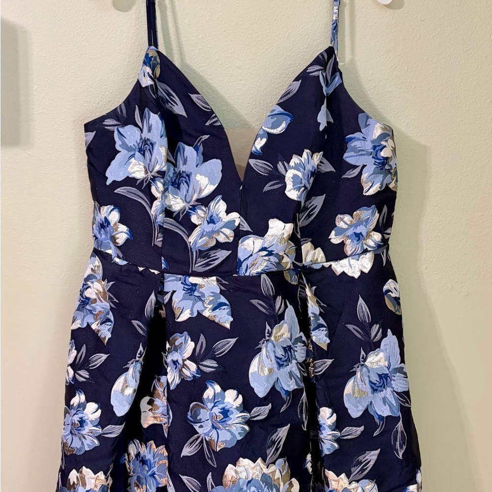 Jules & Cleo Floral Spaghetti Strap Dress
